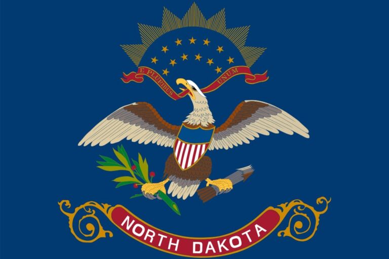 Bandera de Dakota del Norte